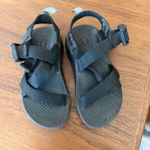 Chaco Kids Black Adventure Sandals